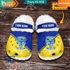 Warrington Wolves Custom Flece Crocs clog Eye soothing picture dear