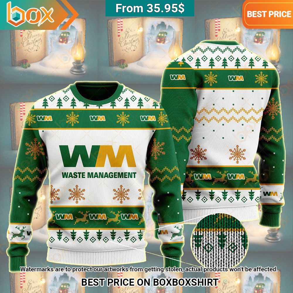 Waste Management Christmas Sweater, Hoodie Loving, dare I say?