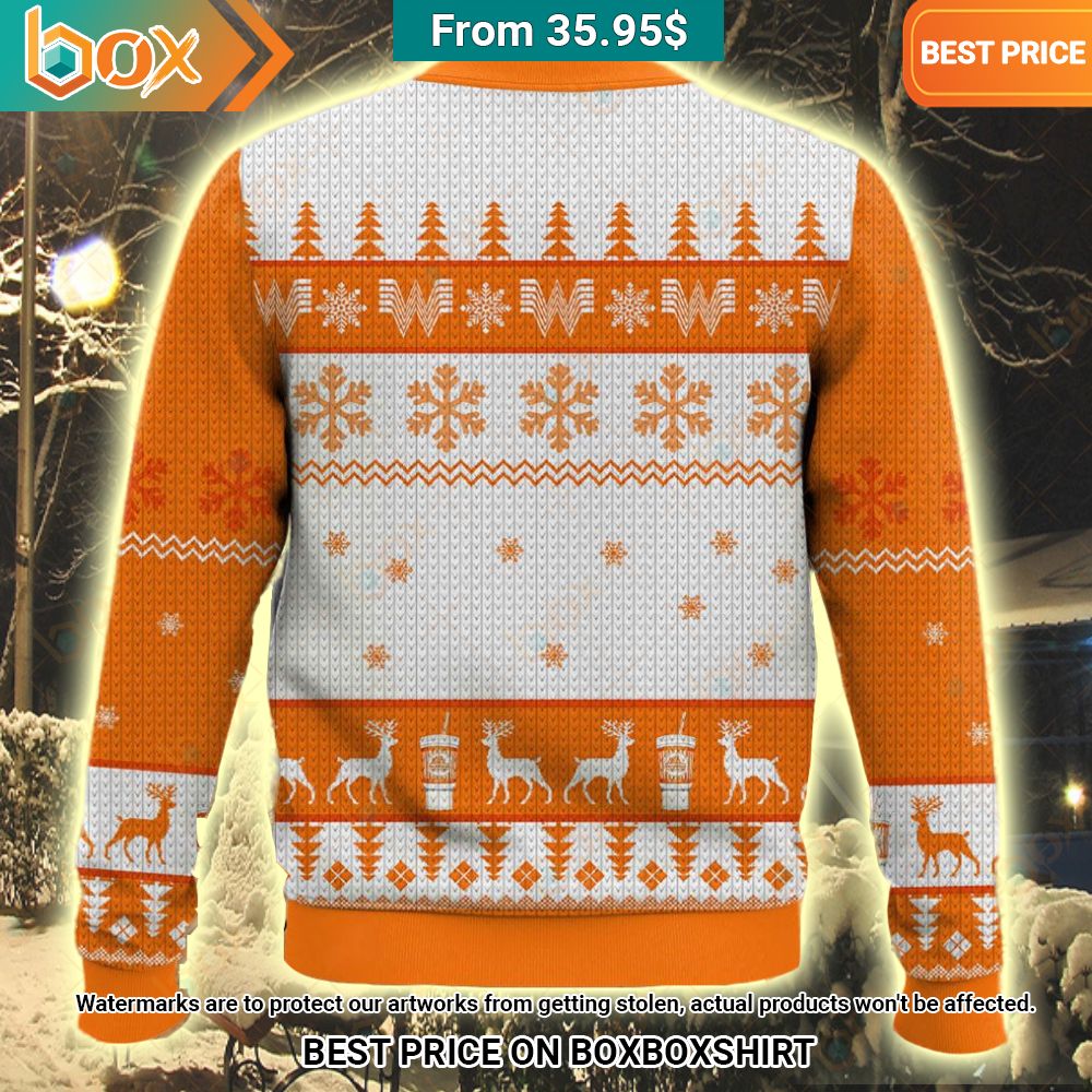 Whataburger Christmas Sweater Is this your new friend?