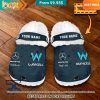 Williams Racing Custom Flece Crocs clog Rocking picture