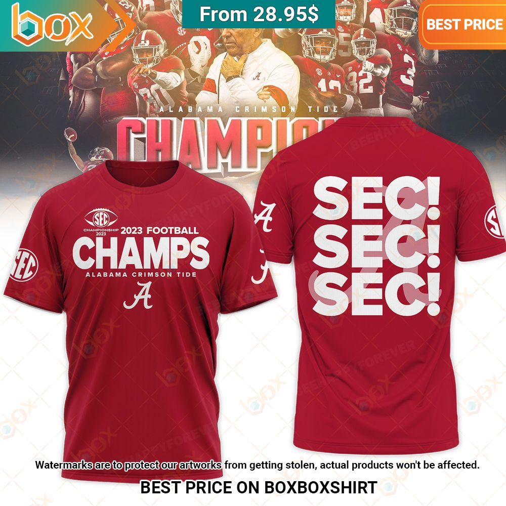 Alabama Crimson Tide 2023 Football Championship Shirt Damn good