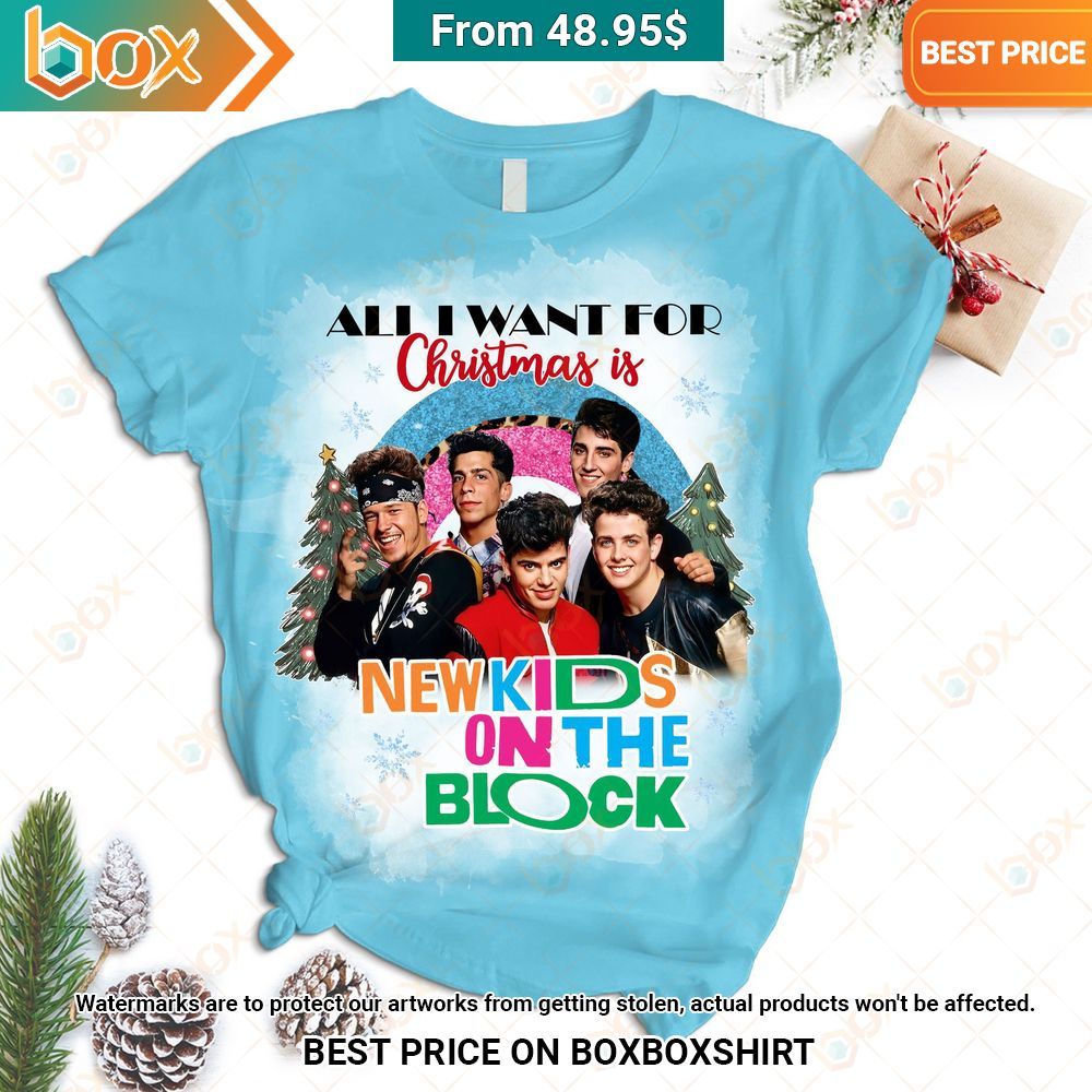 all i want for christmas is new kid on the block pattern pajamas set 2 366.jpg