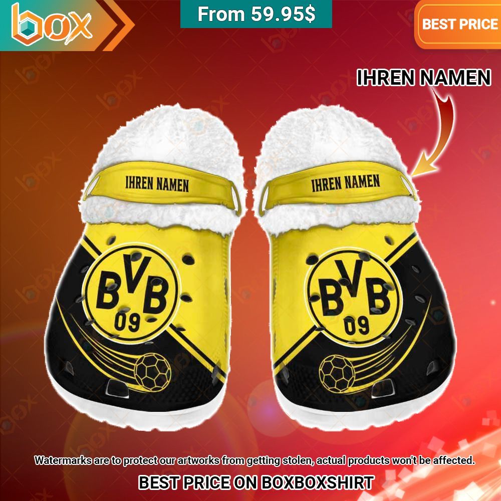 Borussia Dortmund II Fleece Crocs Stand easy bro