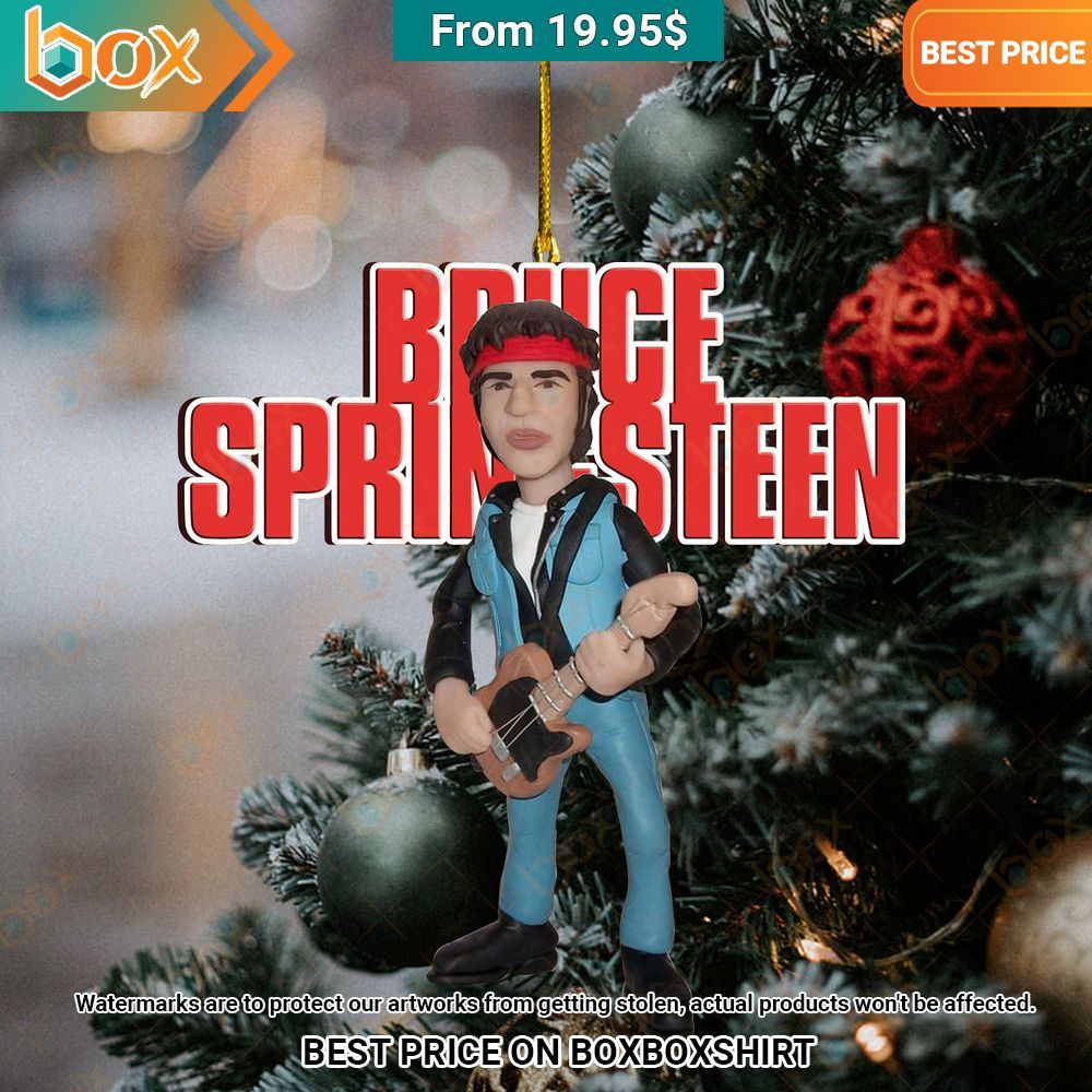 Bruce Springsteen Rock Star Doll Ornament Stand easy bro