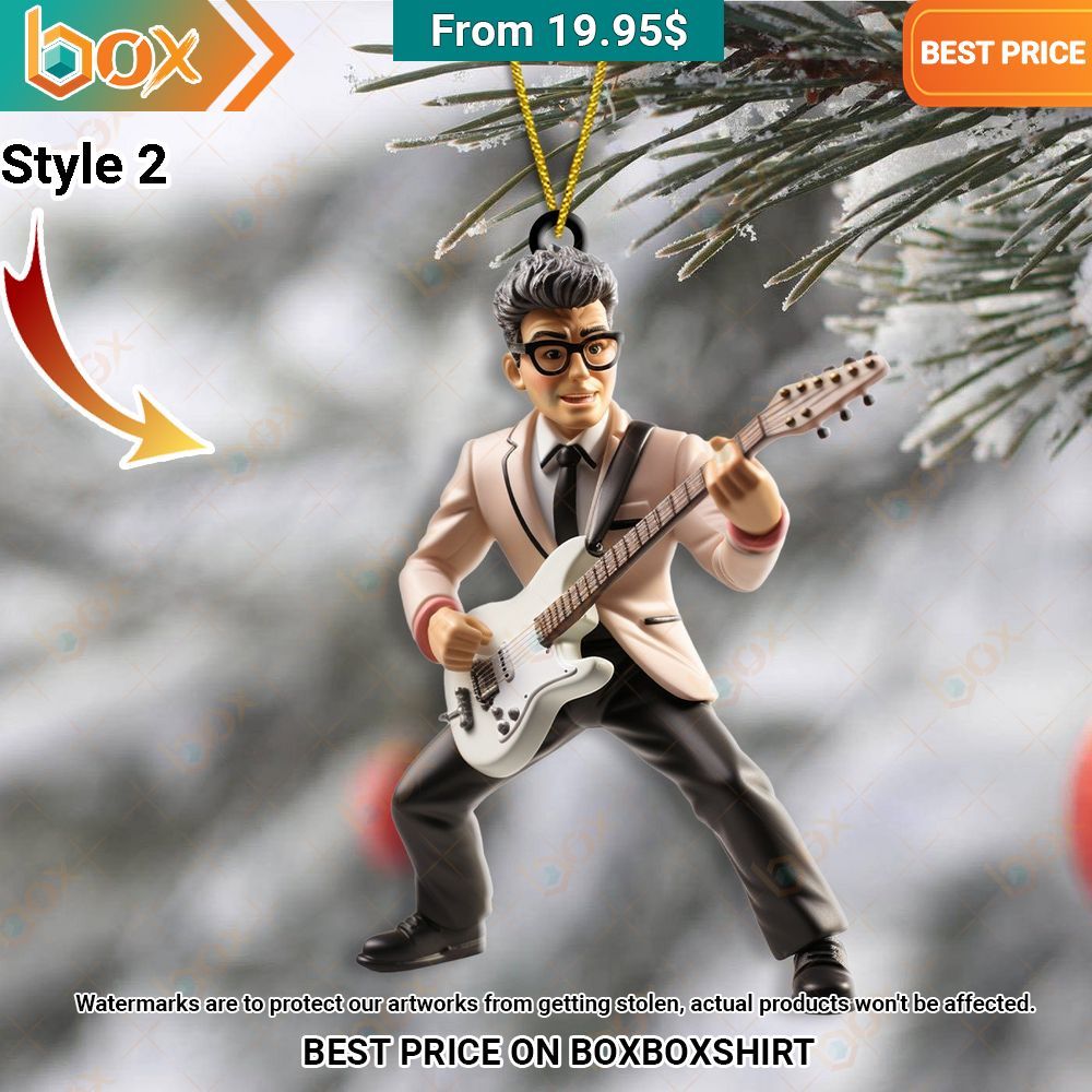 Buddy Holly Christmas Ornament My favourite picture of yours