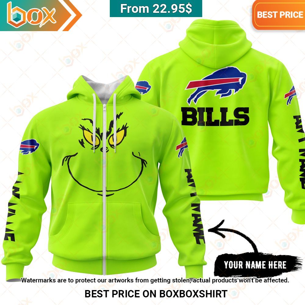 Buffalo Bills Grinch Mask Custom Hoodie, Shirt Damn good