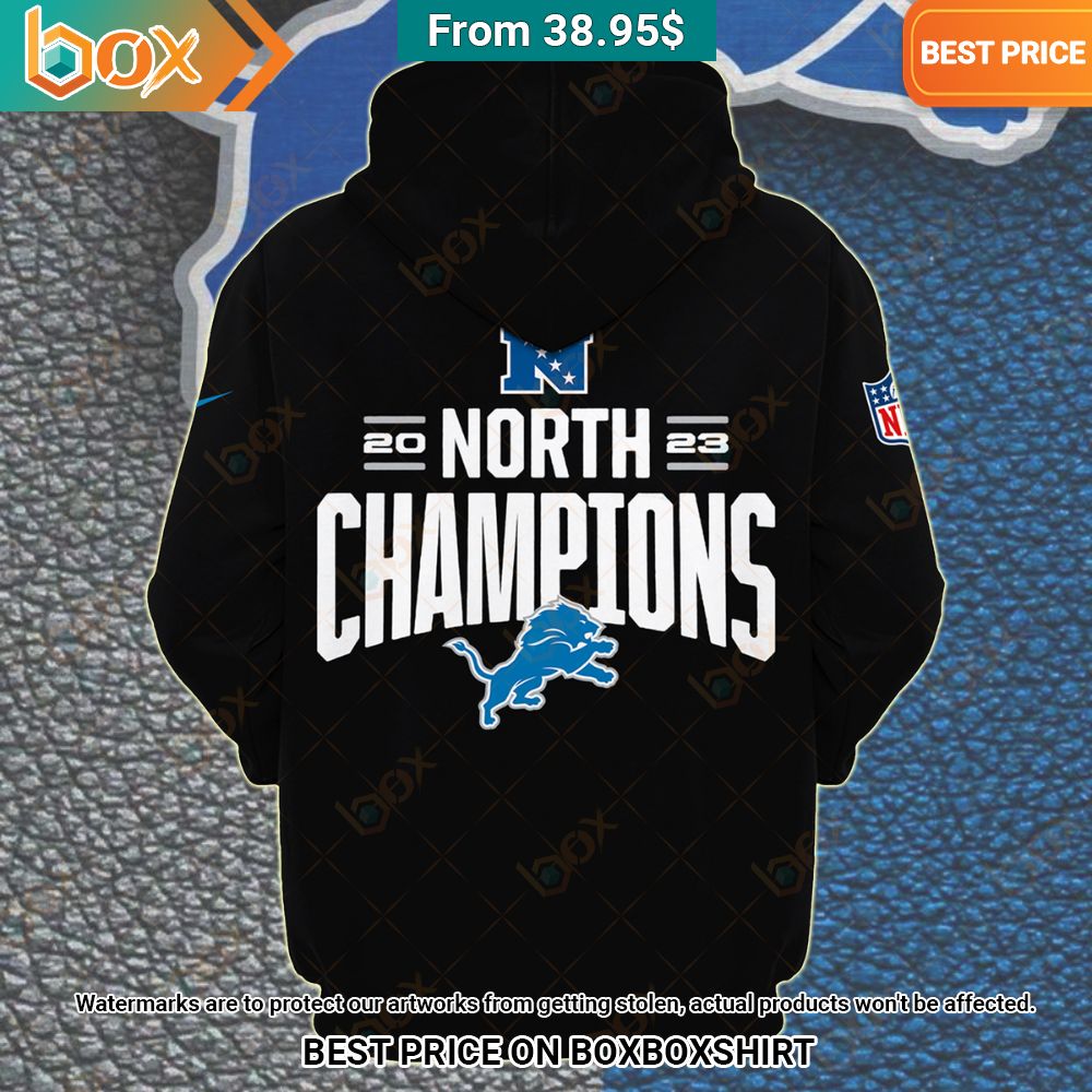 Detroit Lions 2023 NFC North It's A Lock Champions Hoodie, Pant Good click