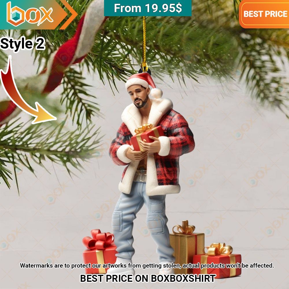 Drake Merry Christmas Ornament I can see the development in your personality