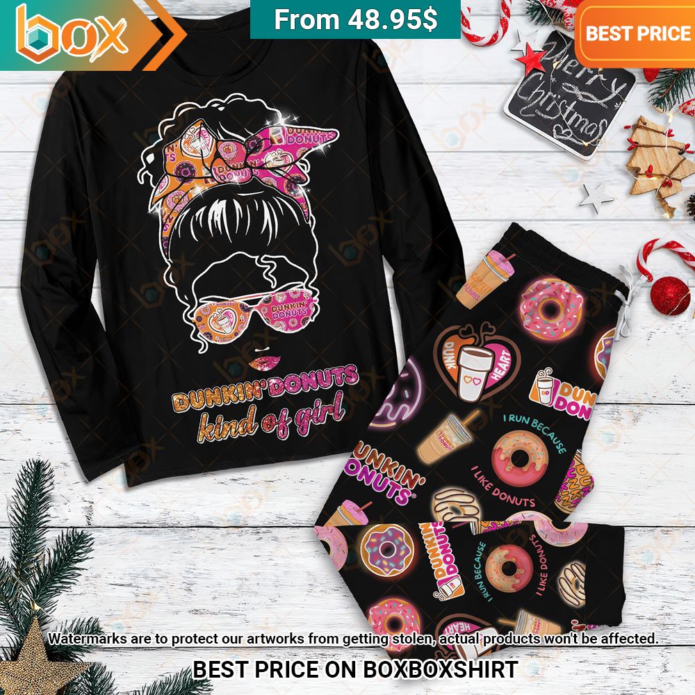 Dunkin's Donuts Kind of Girl Pajamas Set Trending picture dear