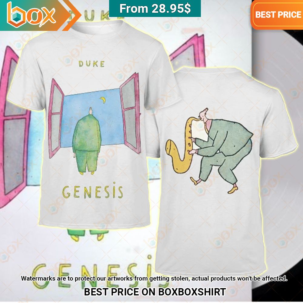 Genesis Duke Album Cover Shirt I like your dress, it is amazing