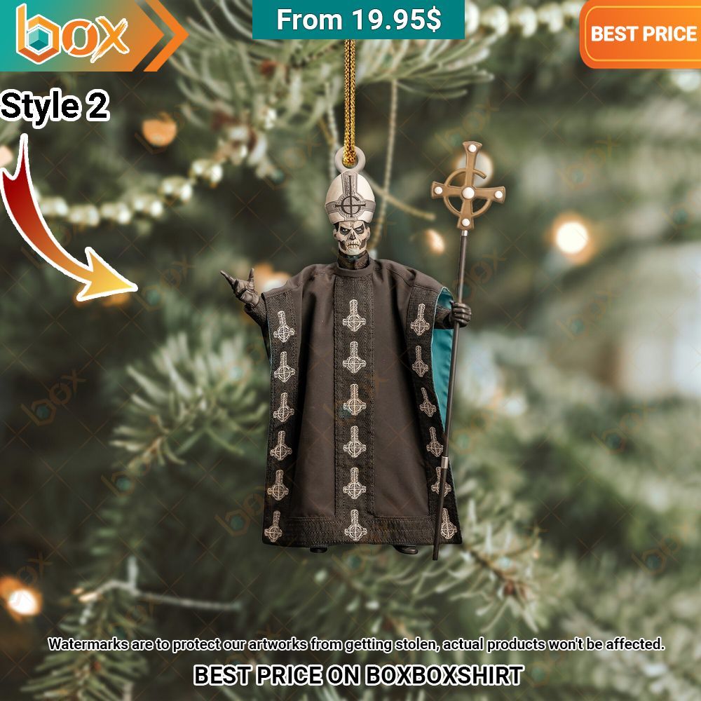 Ghost Christmas Ornament You guys complement each other