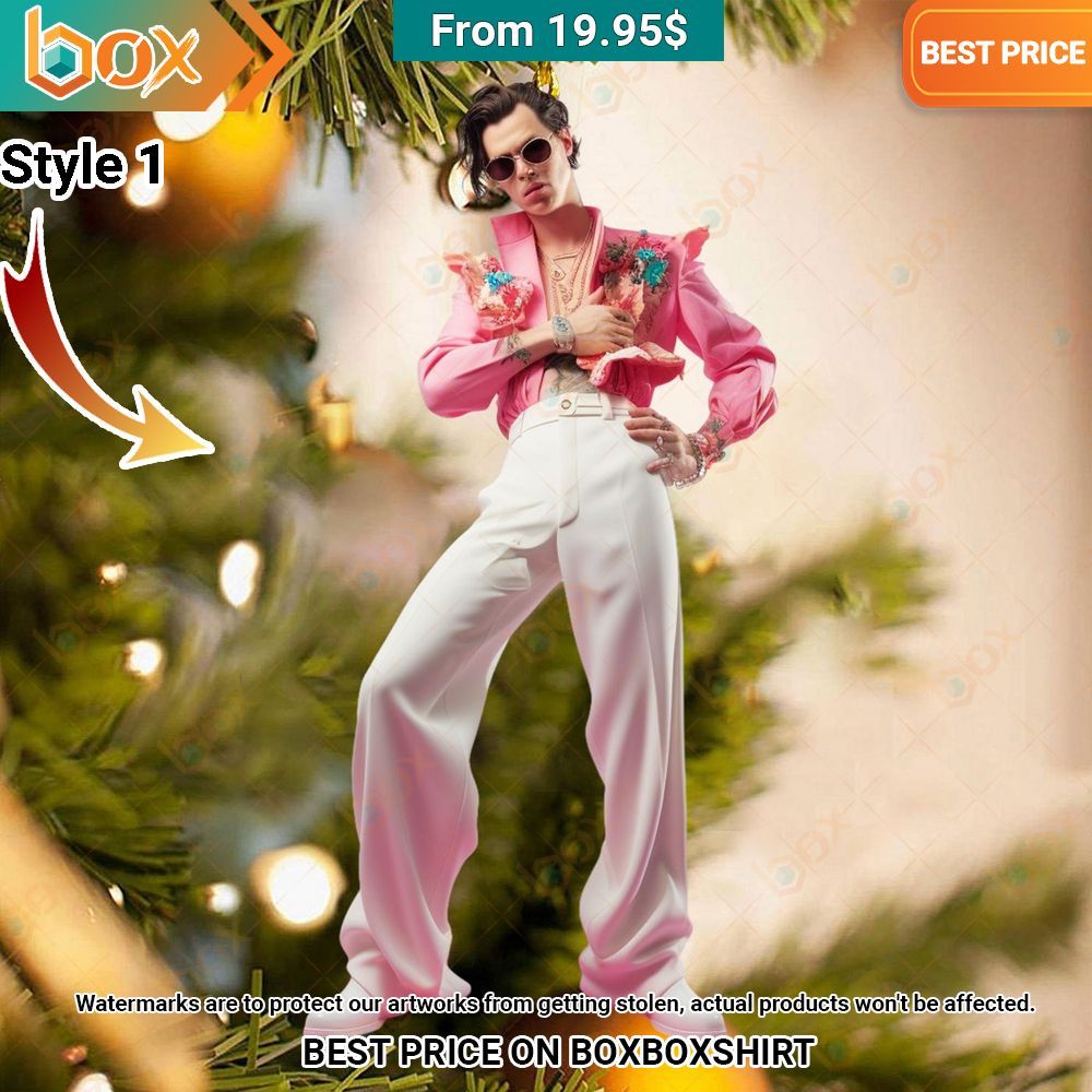 Harry Edward Styles Christmas Ornament You look handsome bro