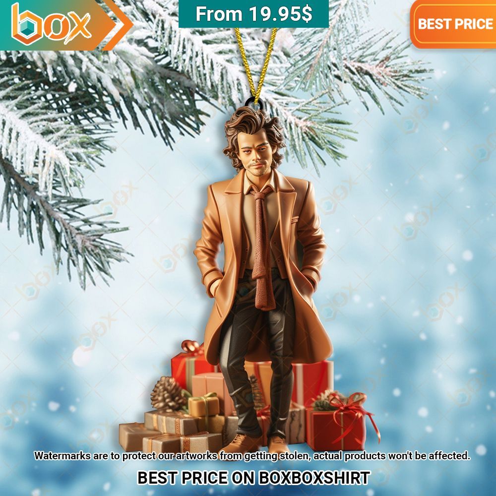 Harry Styles Christmas Ornament rays of calmness are emitting from your pic