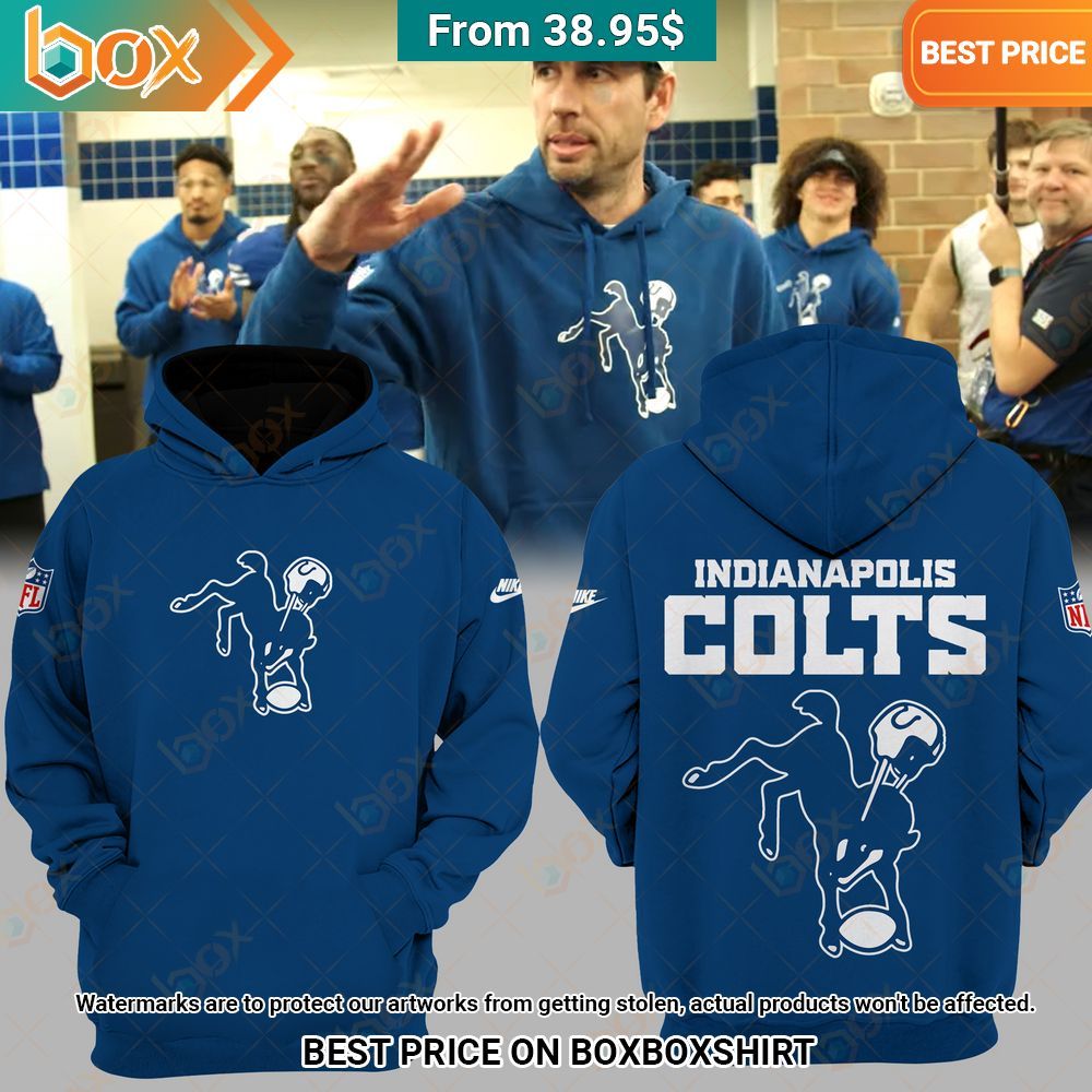 Indianapolis Colts NFL Shane Steichen Hoodie Stand easy bro