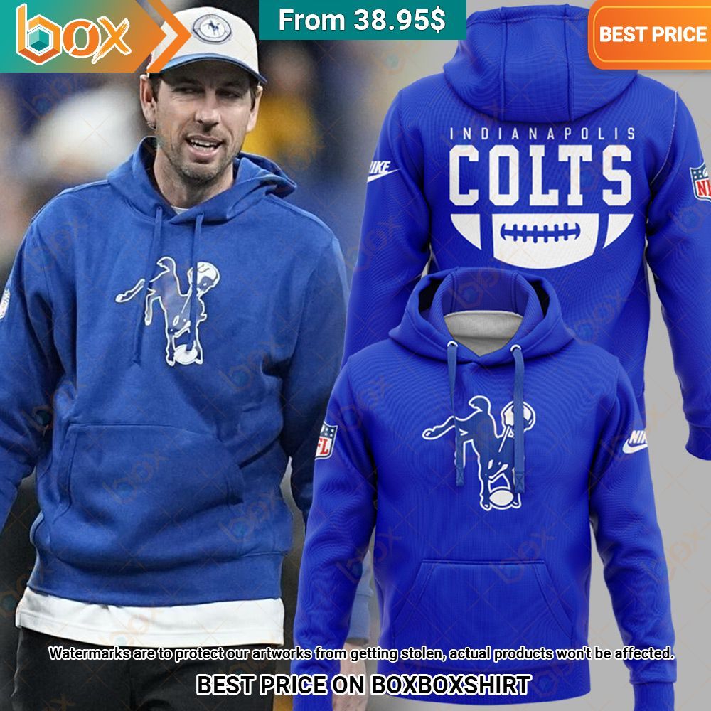 Indianapolis Colts Shane Steichen Hoodie Amazing Pic