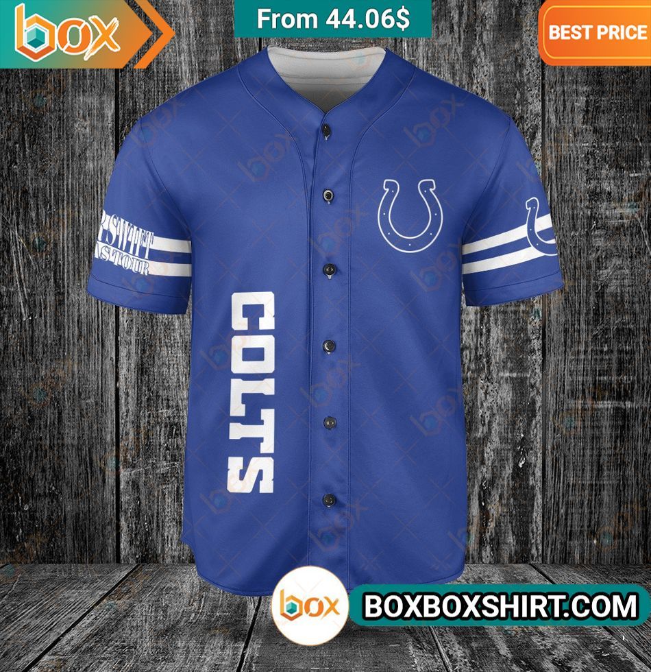 Indianapolis Colts Taylor Swift The Era Tour Baseball Jersey It is too funny