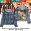 Korn Follow the Leader Album Hooded Denim Jacket You look elegant man