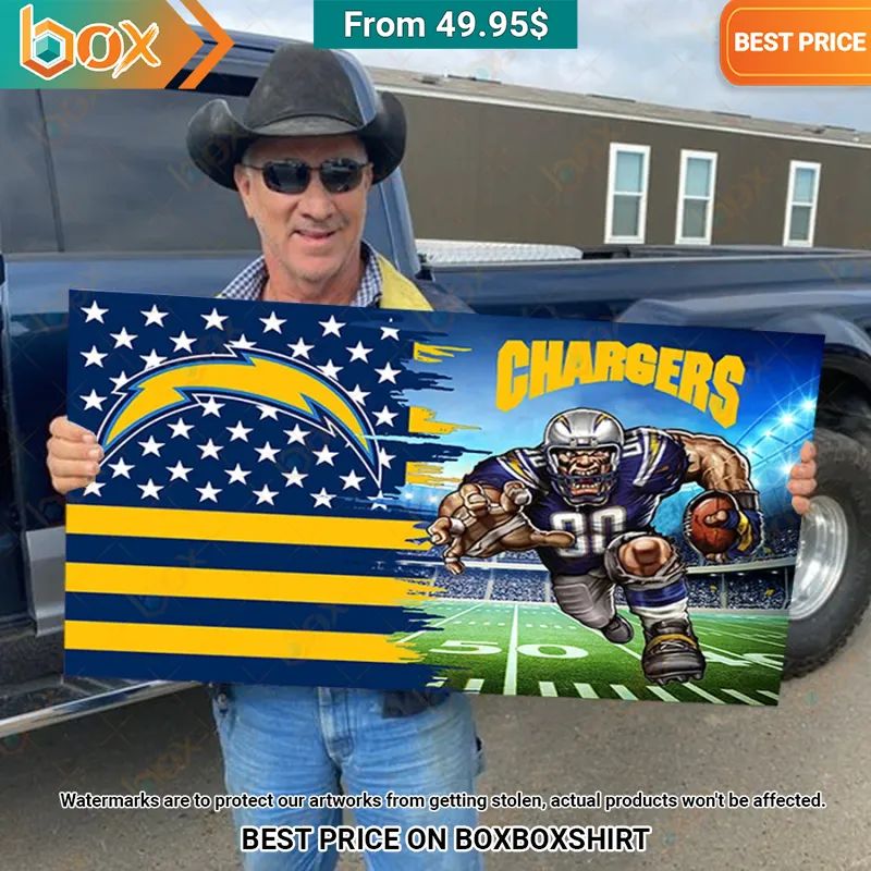 los angeles chargers mascot wood american us flag canvas 1 217.jpg