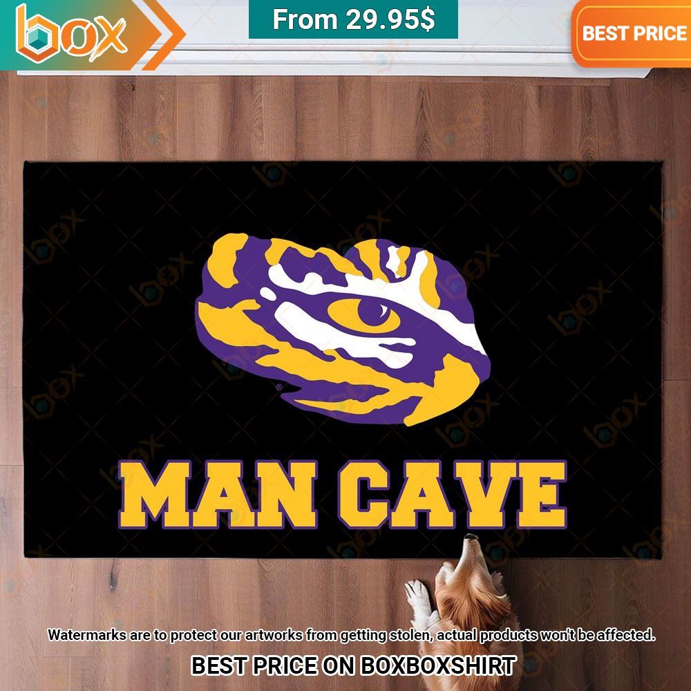 Man Cave LSU Tigers Football Doormat My friends!