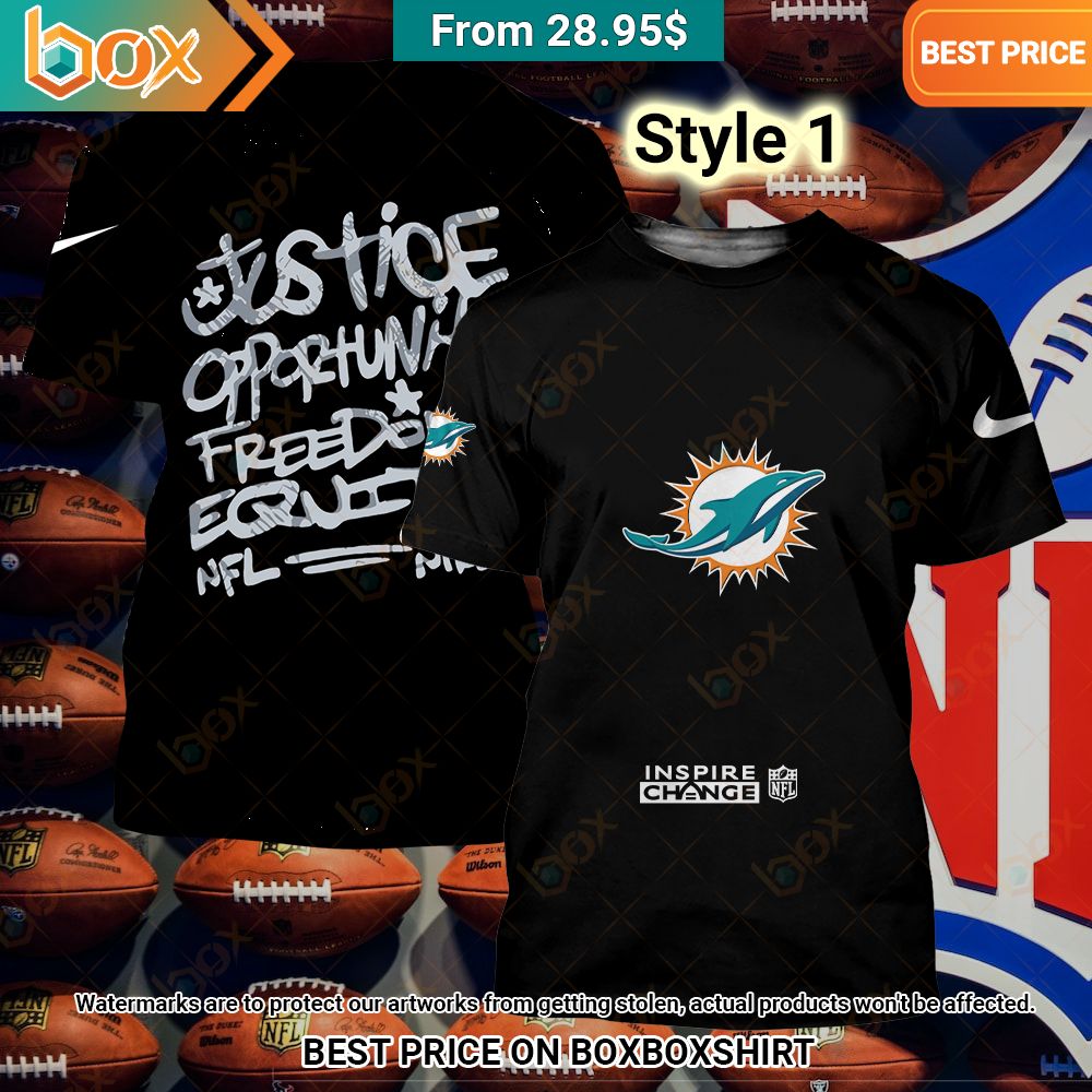Miami Dolphins NFL Inspire Change Shirt, Hoodie Best couple on earth