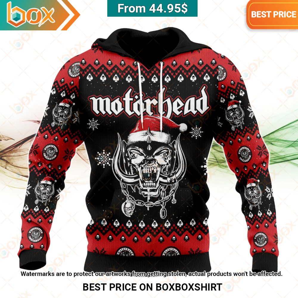 Motörhead Merry Fucking Christmas Hoodie Hey! You look amazing dear