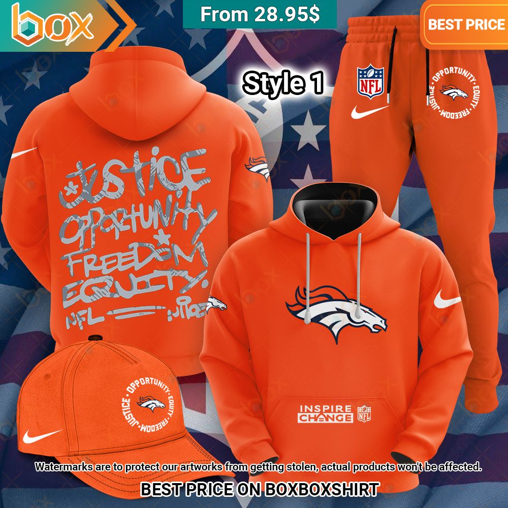 NEW Denver Broncos Inspire Change Hoodie, Shirt Awesome Pic guys