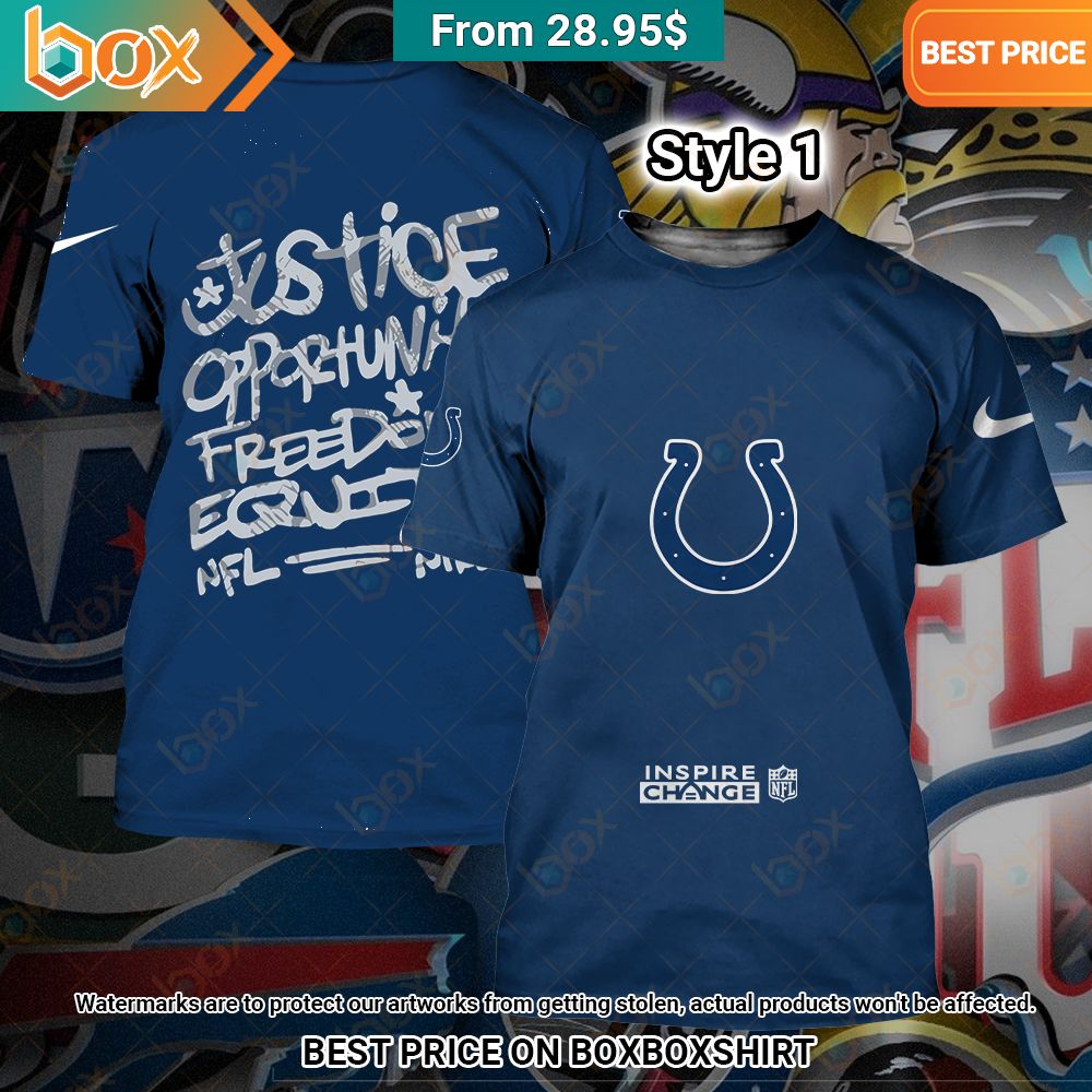 NEW Indianapolis Colts Inspire Change Hoodie, Shirt You look lazy