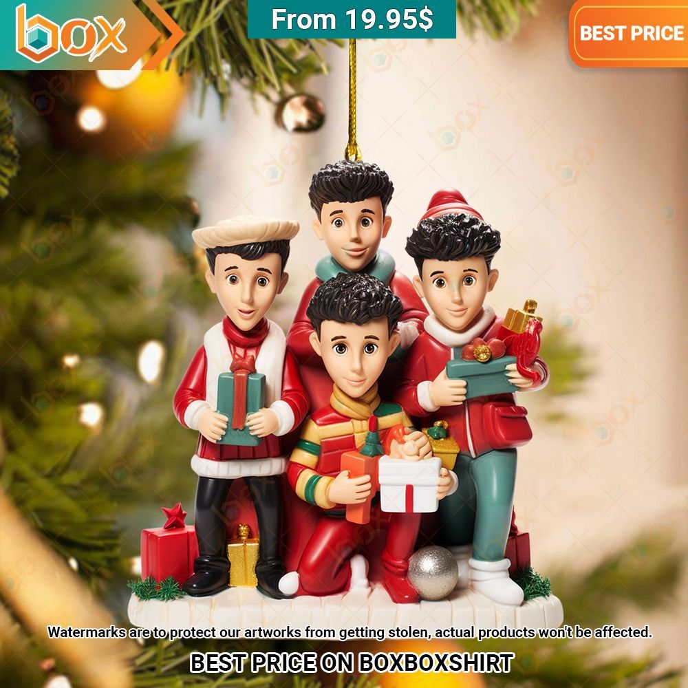 New Kids on the Block Gift Christmas Ornament Nice Pic