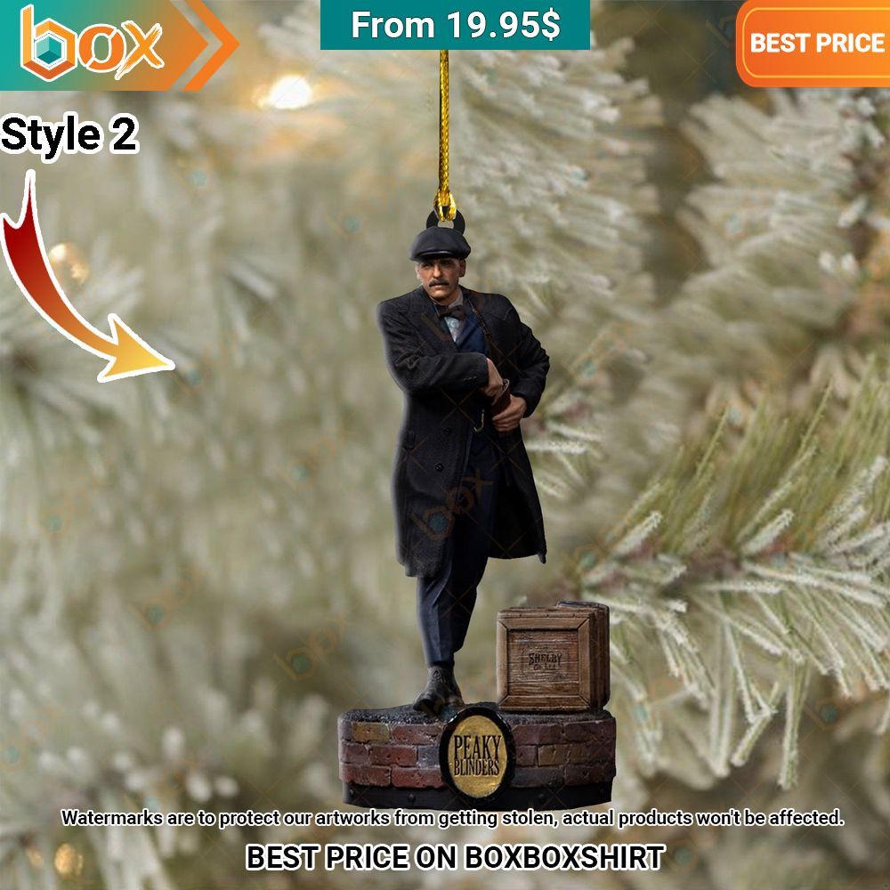 NEW Peaky Blinders Christmas Ornament You look lazy