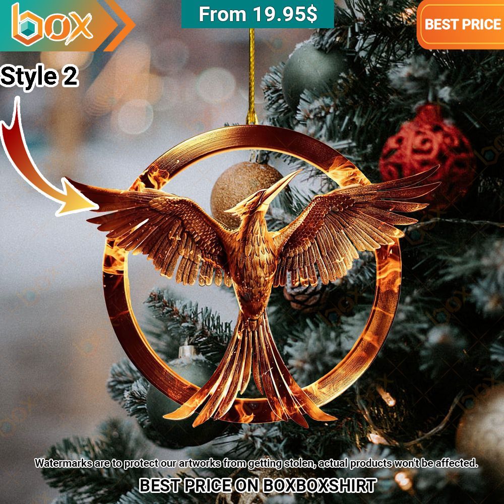 NEW The Hunger Games Christmas Ornament Elegant and sober Pic