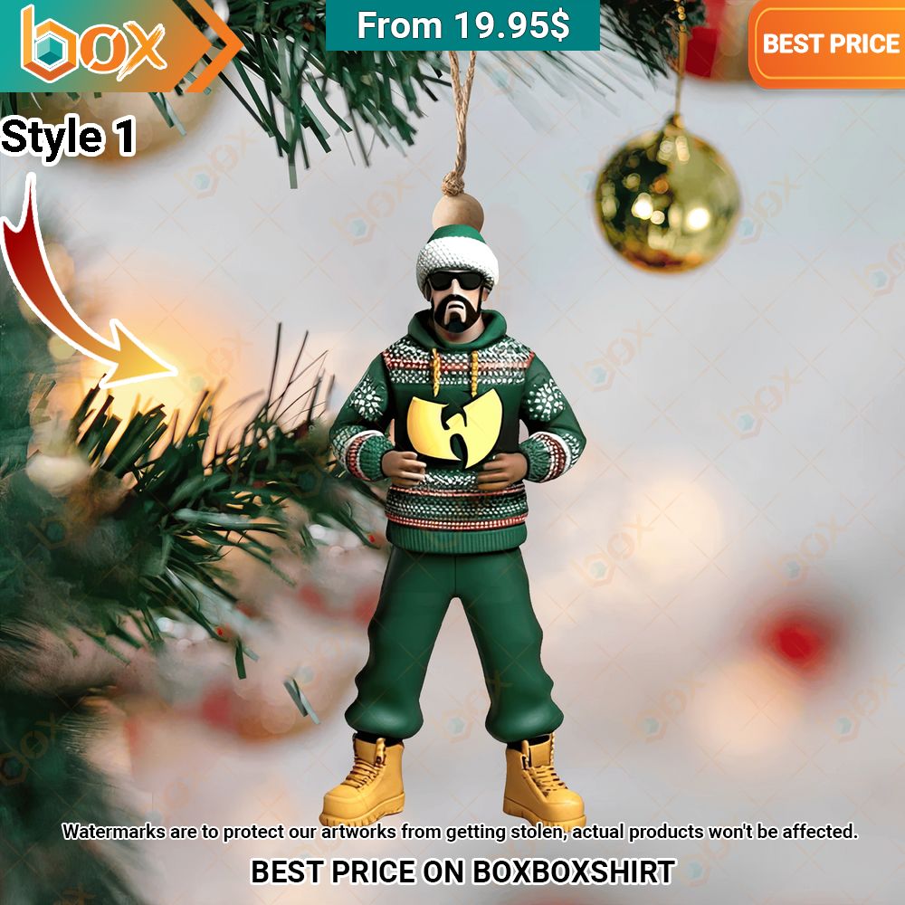 NEW Wu Tang Clan Christmas Ornament Your beauty is irresistible.