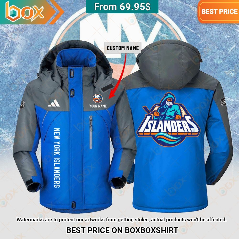 New York Islanders Custom NHL Interchange Jacket You look fresh in nature