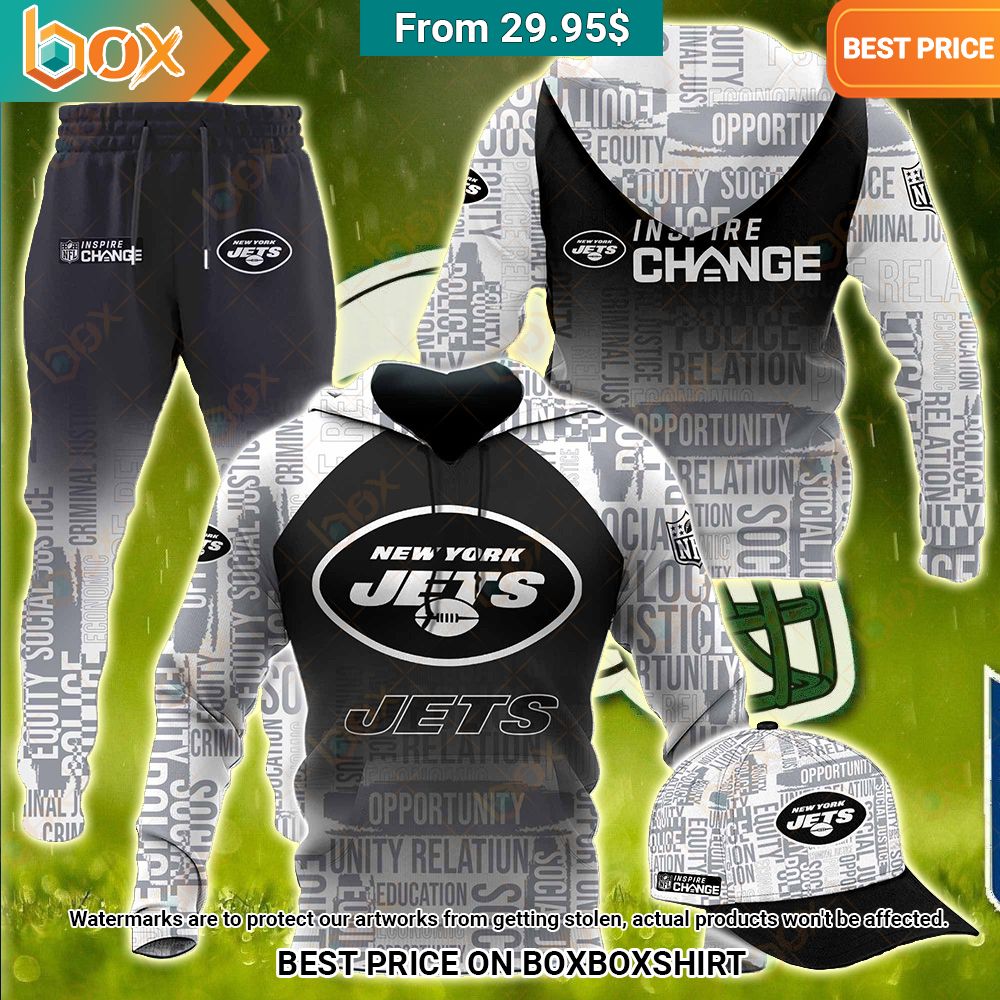 New York Jets Inspire Change Hoodie Stand easy bro