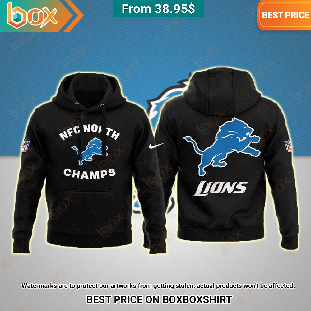 NFC North Champs Detroit Lions Hoodie, Pant Stunning