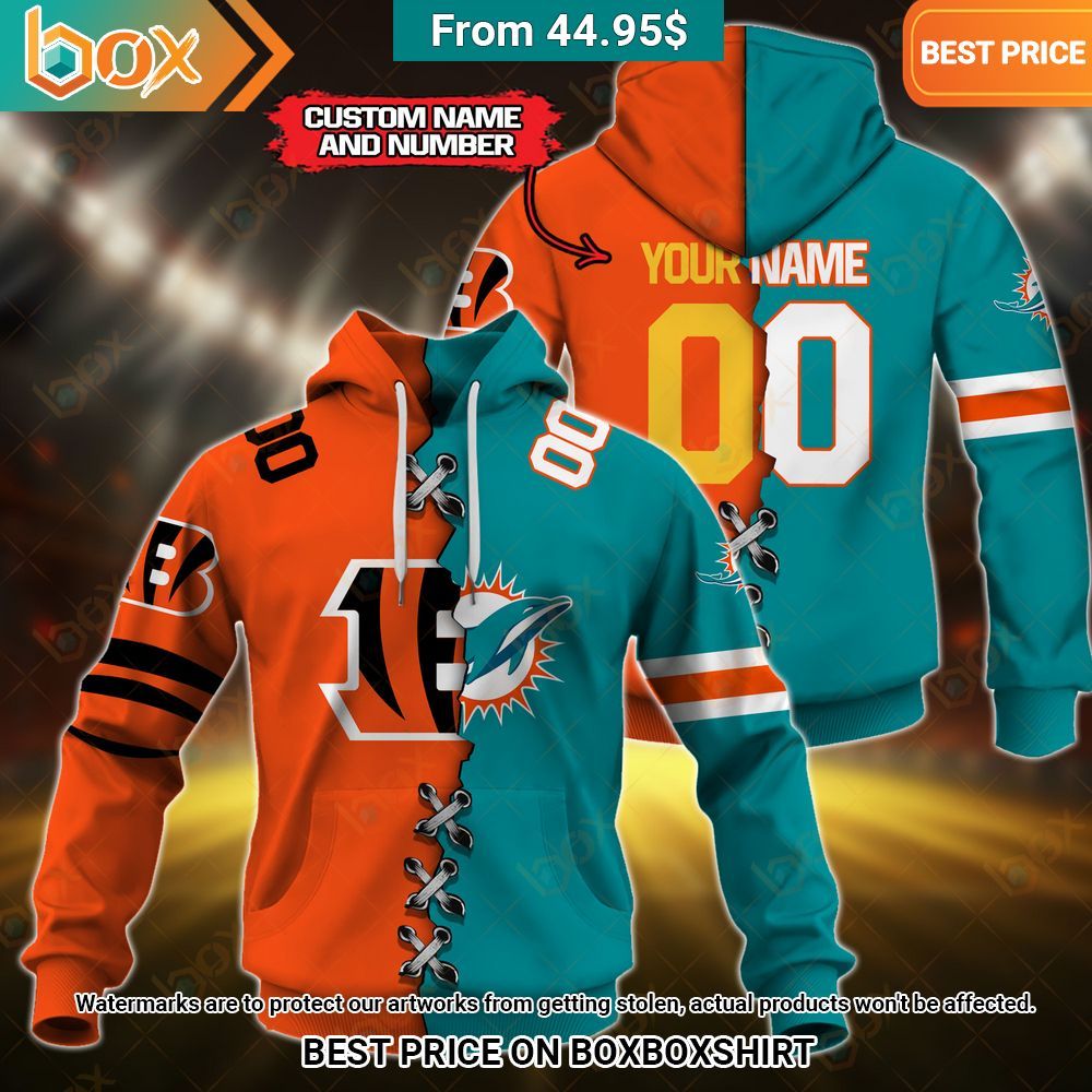 NFL Mix Teams Sports Custom Hoodie You look different and cute
