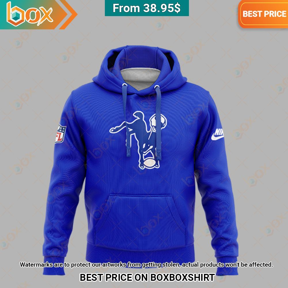 NFL Shane Steichen Indianapolis Colts Hoodie Studious look