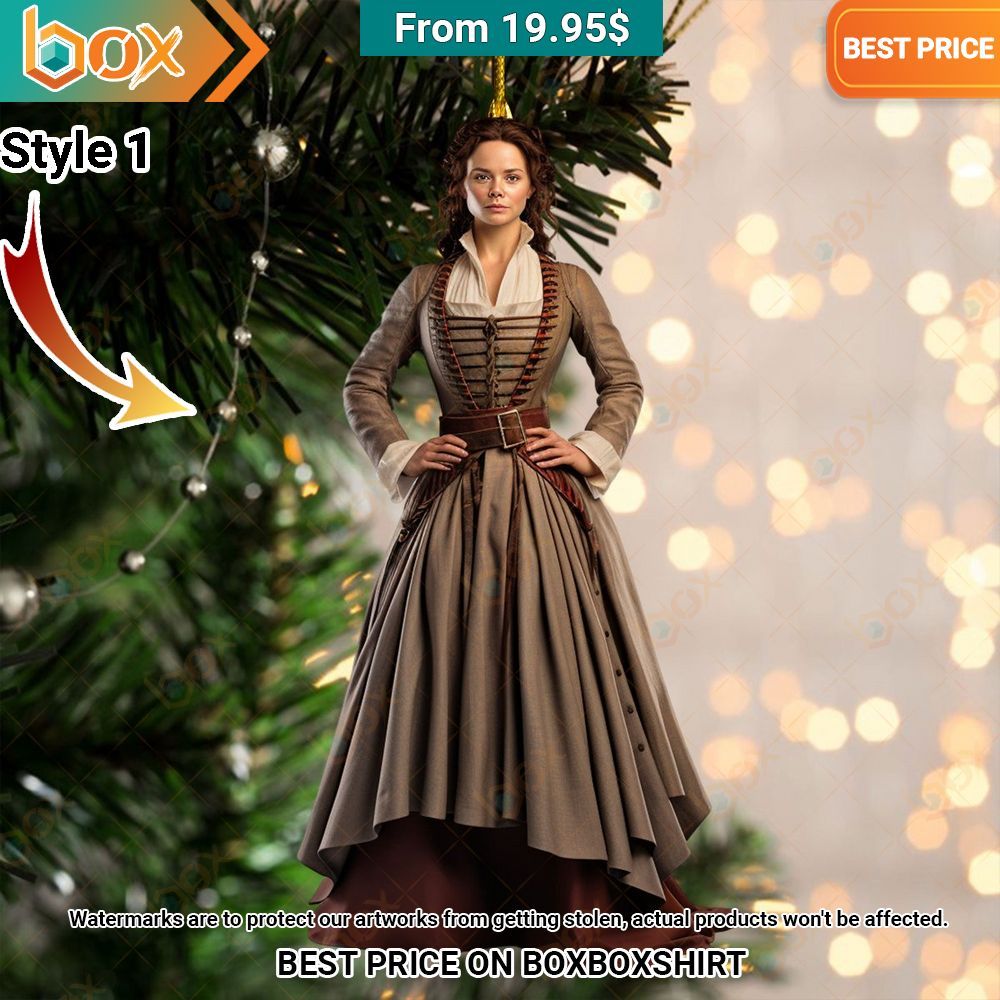 Outlander Christmas Ornament How did you always manage to smile so well?