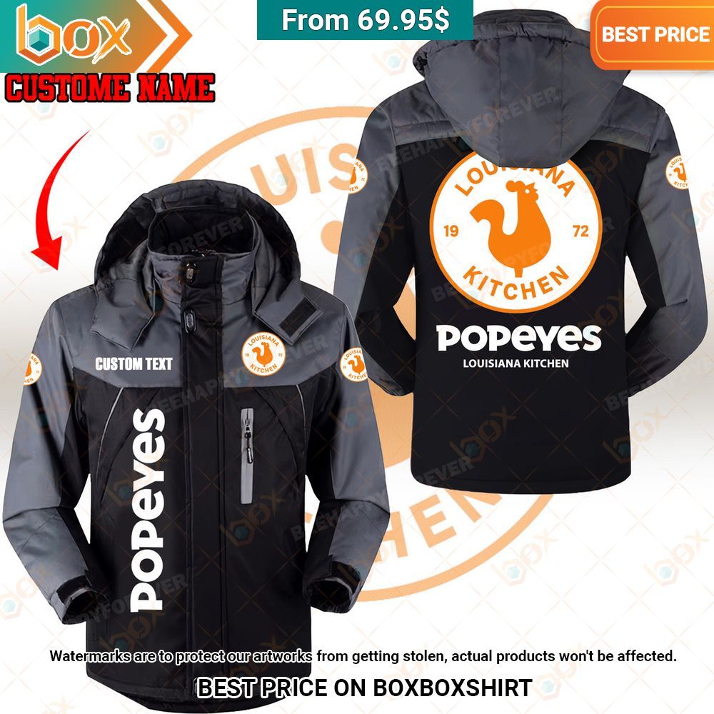 Popeyes Custom Interchange Jacket You guys complement each other