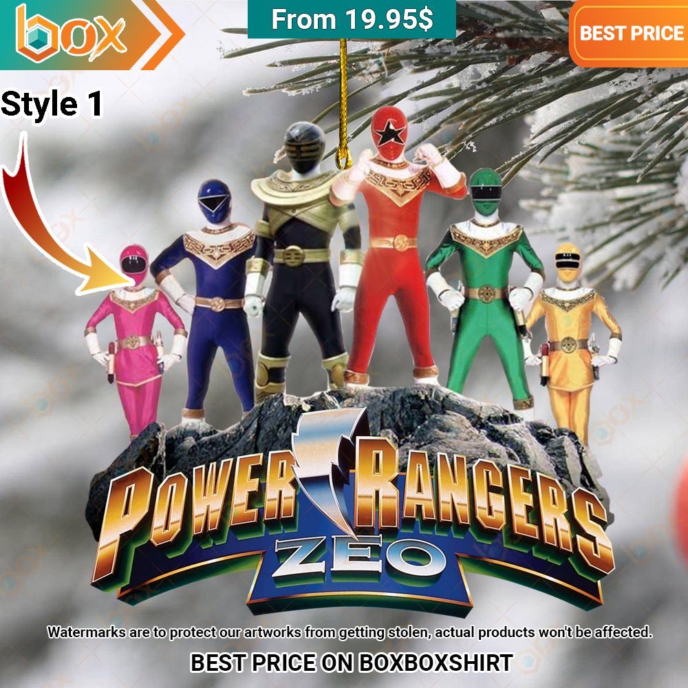 Power Ranger Christmas Ornament Nice shot bro