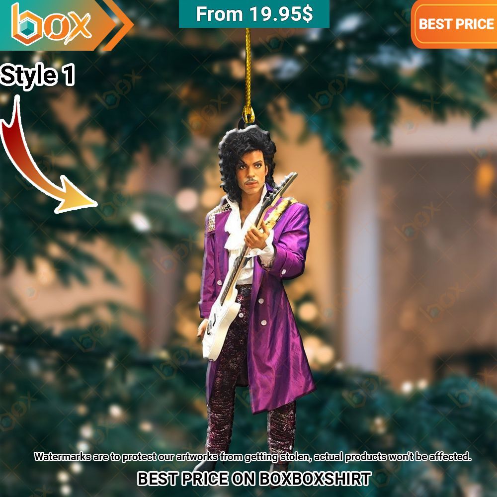 Prince Christmas Ornament Oh! You make me reminded of college days