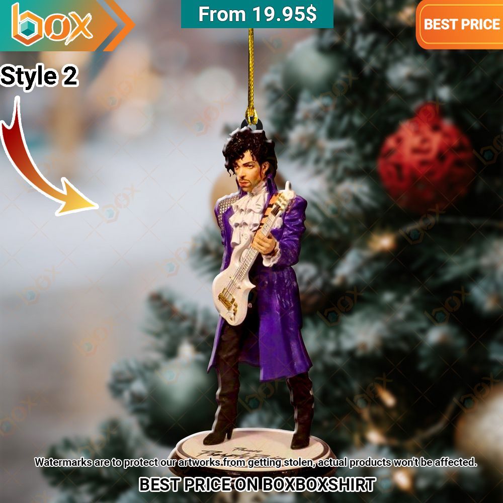 Prince Merry Christmas Ornament The power of beauty lies within the soul.
