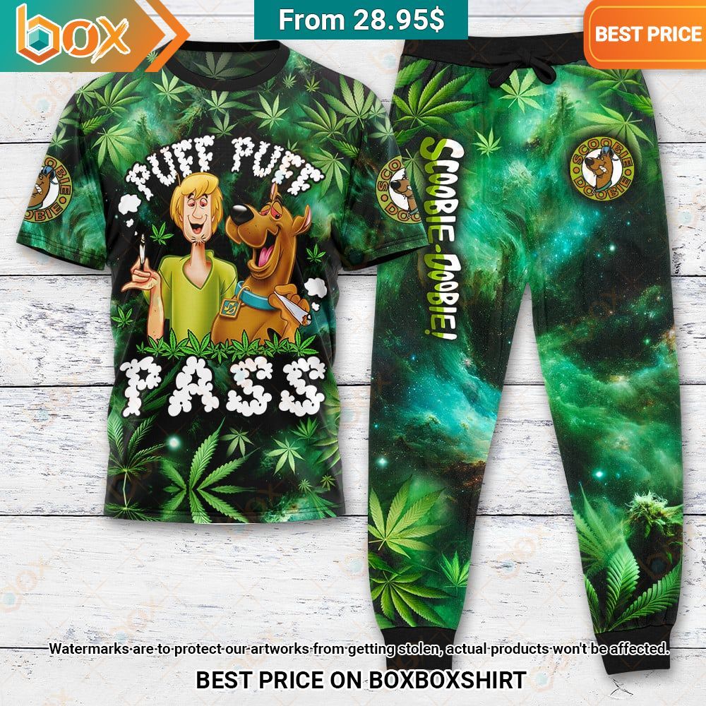 Puff Puff Pass Scoobie Doobie Cannabis T Shirt, Pant Pic of the century