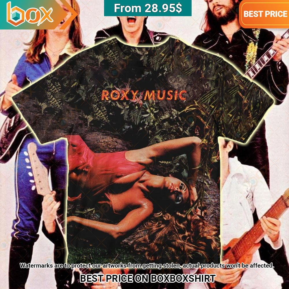 Roxy Music Stranded Album Cover Shirt Looking so nice