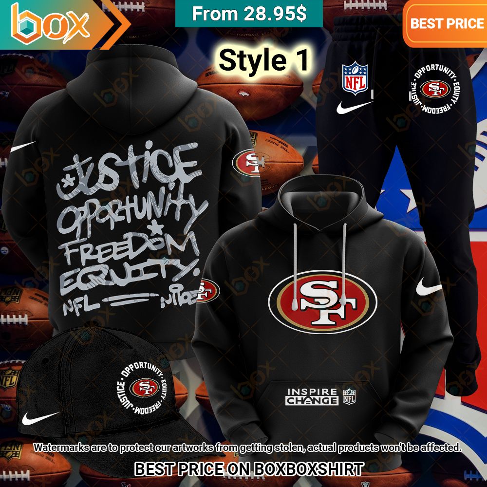 San Francisco 49ers NFL Inspire Change Shirt, Hoodie Natural and awesome
