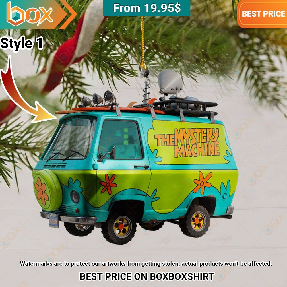 Scooby Doo Christmas Ornament Stand easy bro