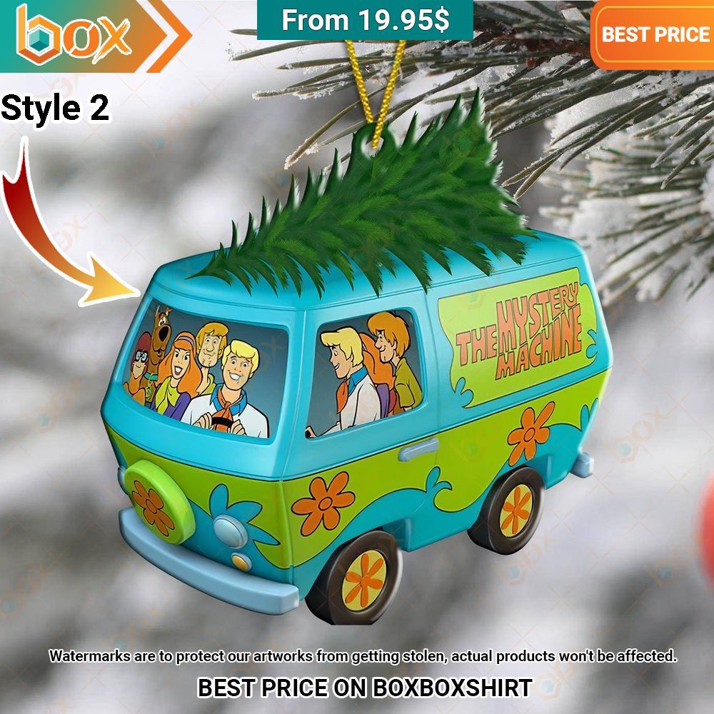 Scooby Doo Christmas Ornament Eye soothing picture dear