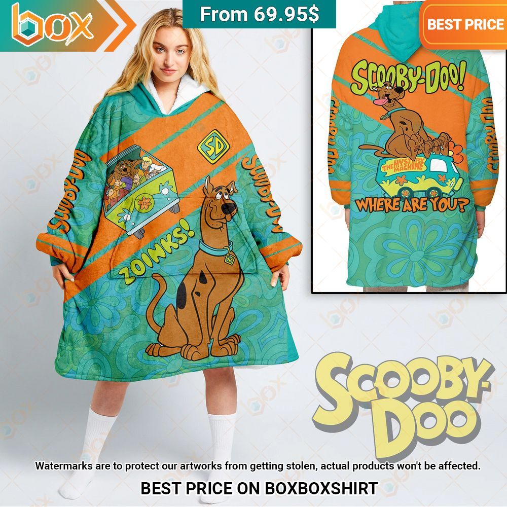 Scooby Doo Where Are You Blanket Hoodie Elegant picture.
