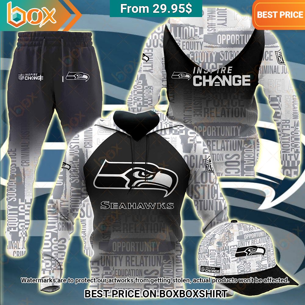 Seattle Seahawks Inspire Change Hoodie Wow! This is gracious
