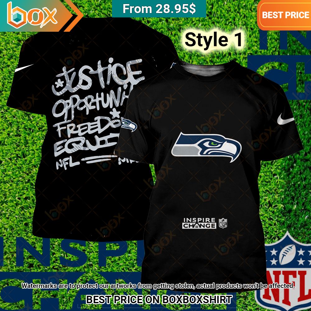 Seattle Seahawks NFL Inspire Change Shirt, Hoodie Nice Pic