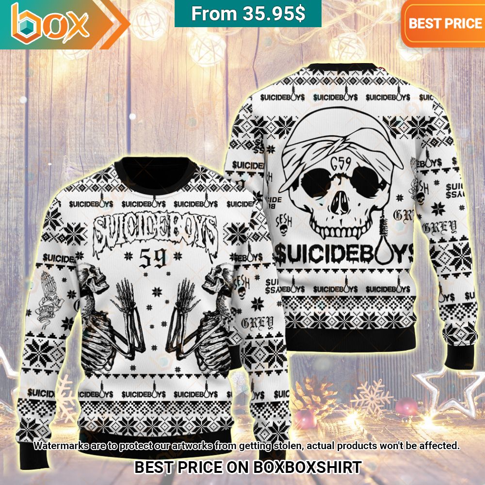 Suicideboys G59 Ugly Sweater Cutting dash